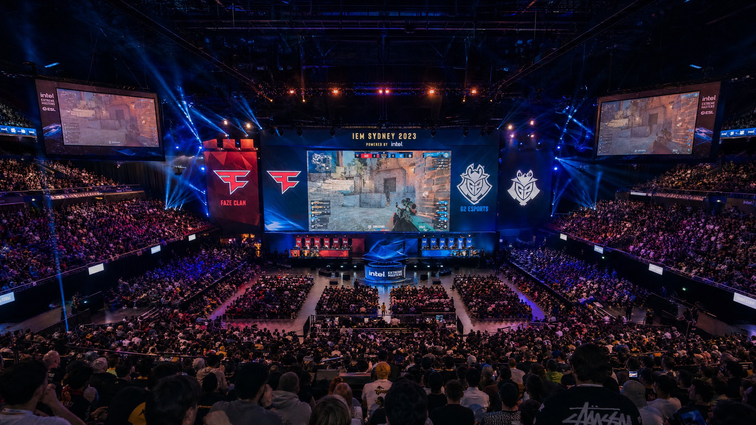 Esports tournament arena